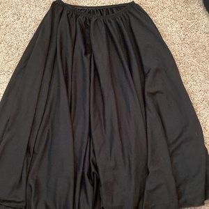 Black character skirt. Size medium.
